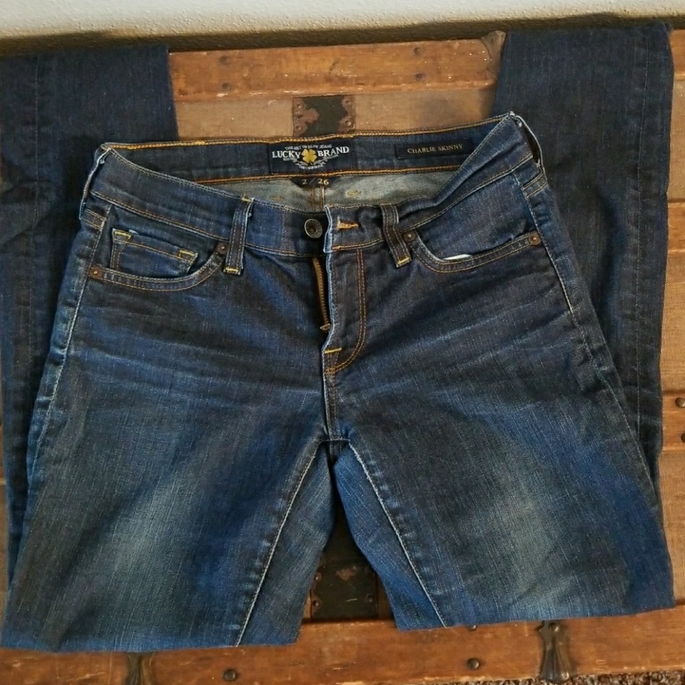 Lucky Brand Charlie Skinny Jeans